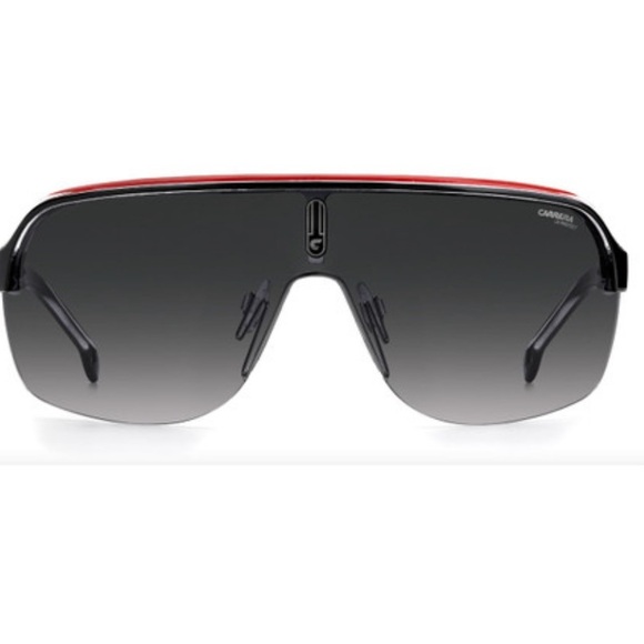 Carrera Topcar 1/N T40 Black Red men's shield sunglasses - Picture 5 of 10